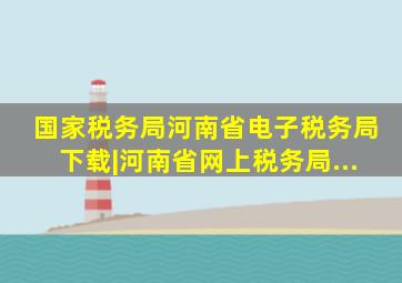 国家税务局河南省电子税务局下载|河南省网上税务局...